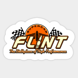 Flint Supercar Sticker